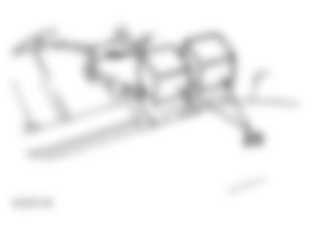 Land Rover Defender 90 1994 - Component Locations -  Seat Adjustment Relays