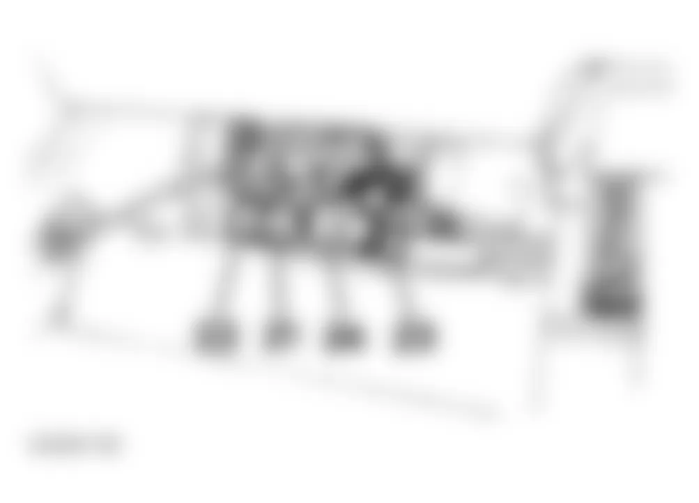 Land Rover Defender 90 1994 - Component Locations -  EFI, Fuel Pump, Condenser Fan Timer Unit & Cruise Control Relays