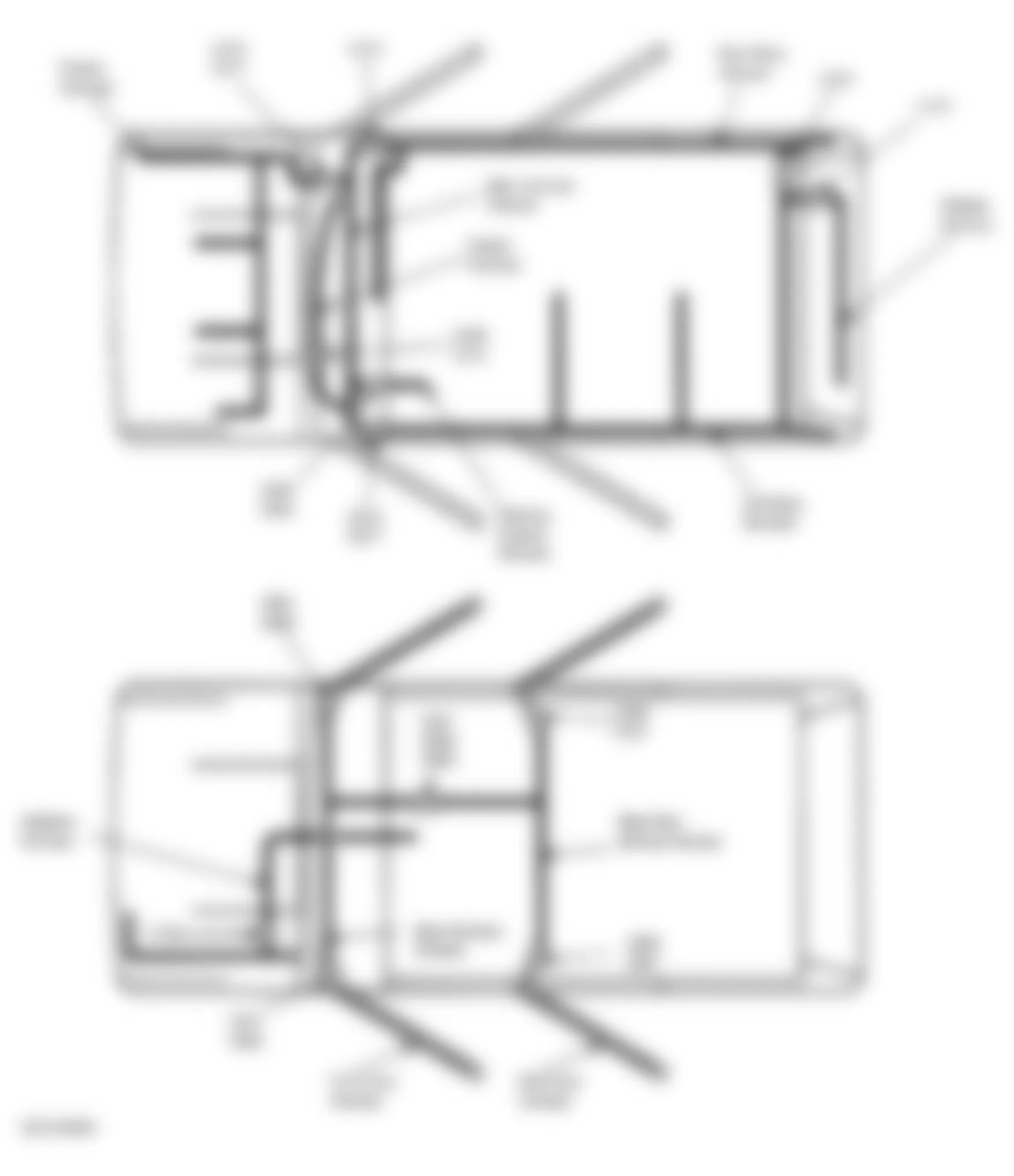 Land Rover Range Rover County Classic 1995 - Component Locations -  Wire Harness Routing (2 Of 2)