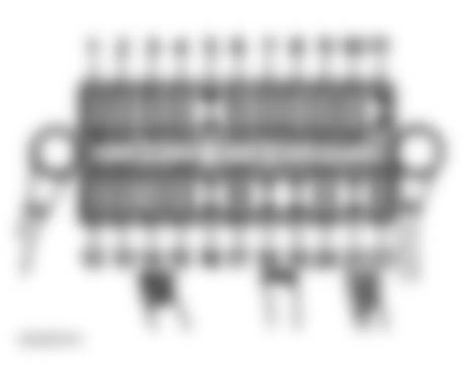 Land Rover Range Rover 1999 - Component Locations -  Identifying Right Hand Seat Fuse Box Components