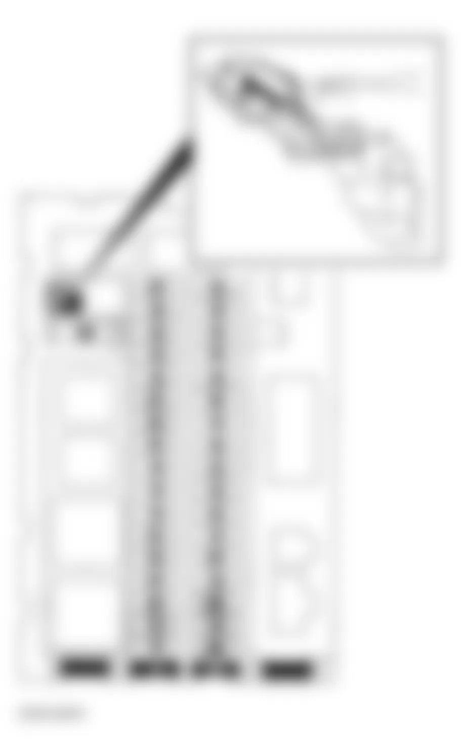 Land Rover Discovery Series II LE 2001 - Component Locations -  Passenger Compartment Fuse Box Identification