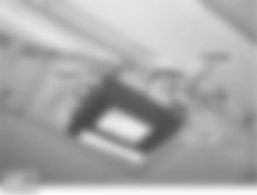 Land Rover LR3 HSE 2006 - Component Locations -  Center Of Headliner