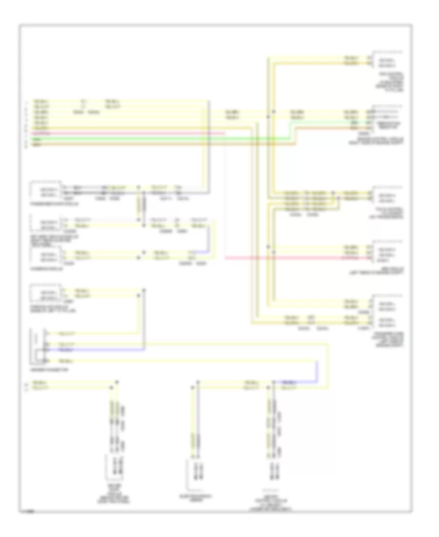 Diagnostic Socket Wiring Diagram (2 of 2) for Land Rover Discovery 4 2013