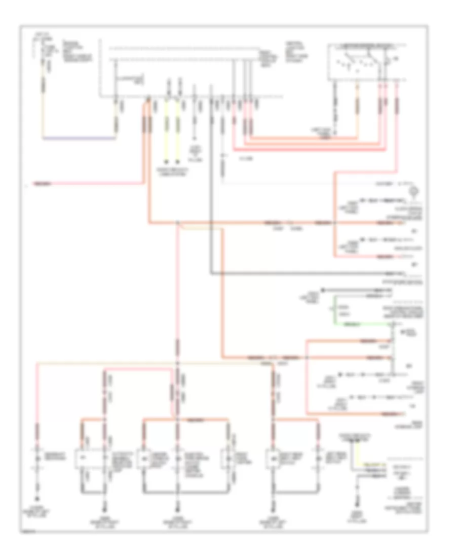 Instrument Illumination Wiring Diagram 2 of 2 for Land Rover Discovery 4 2013