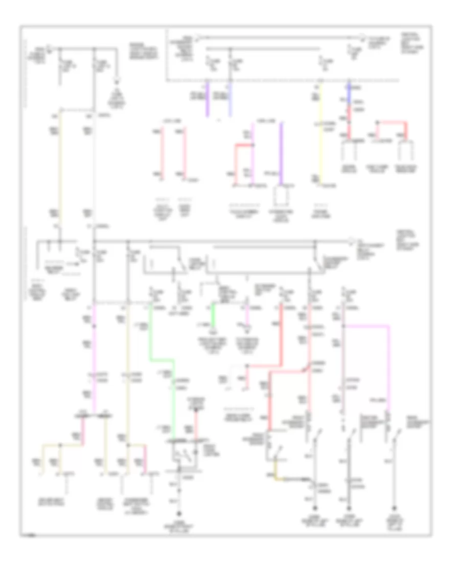 Power Distribution Wiring Diagram 2 of 4 for Land Rover Discovery 4 2013