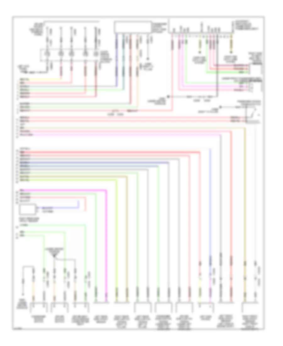 Supplemental Restraints Wiring Diagram 2 of 2 for Land Rover Discovery 4 2013