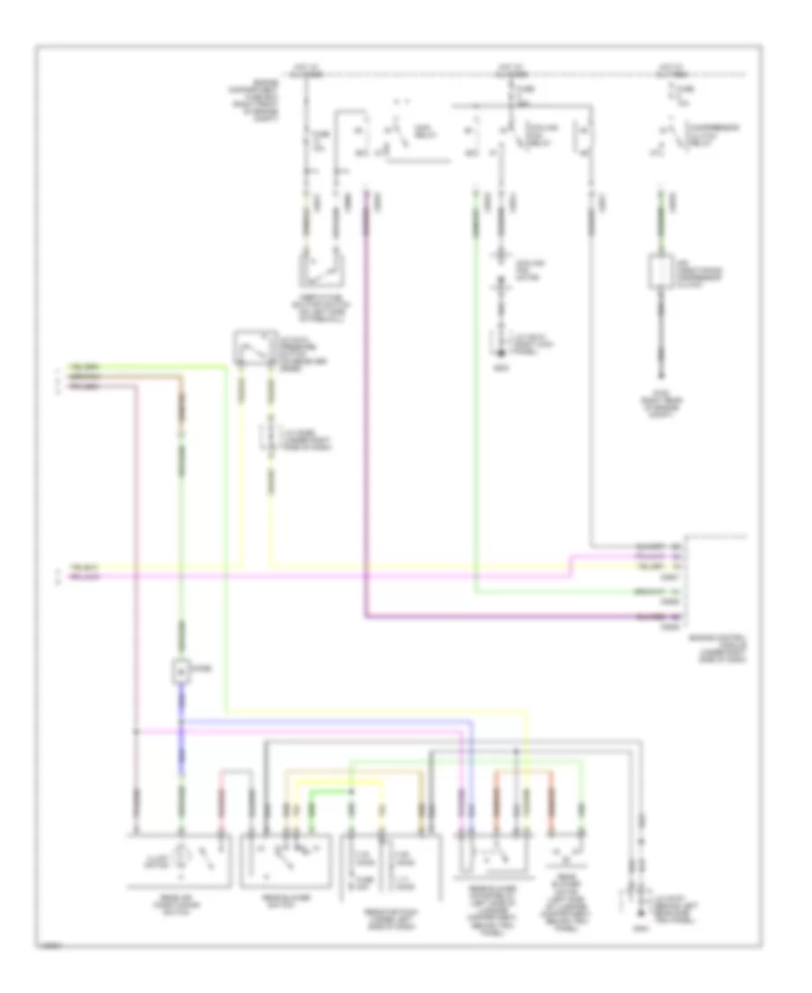 Air Conditioning Wiring Diagrams (2 of 2) for Land Rover Discovery Series II 1999