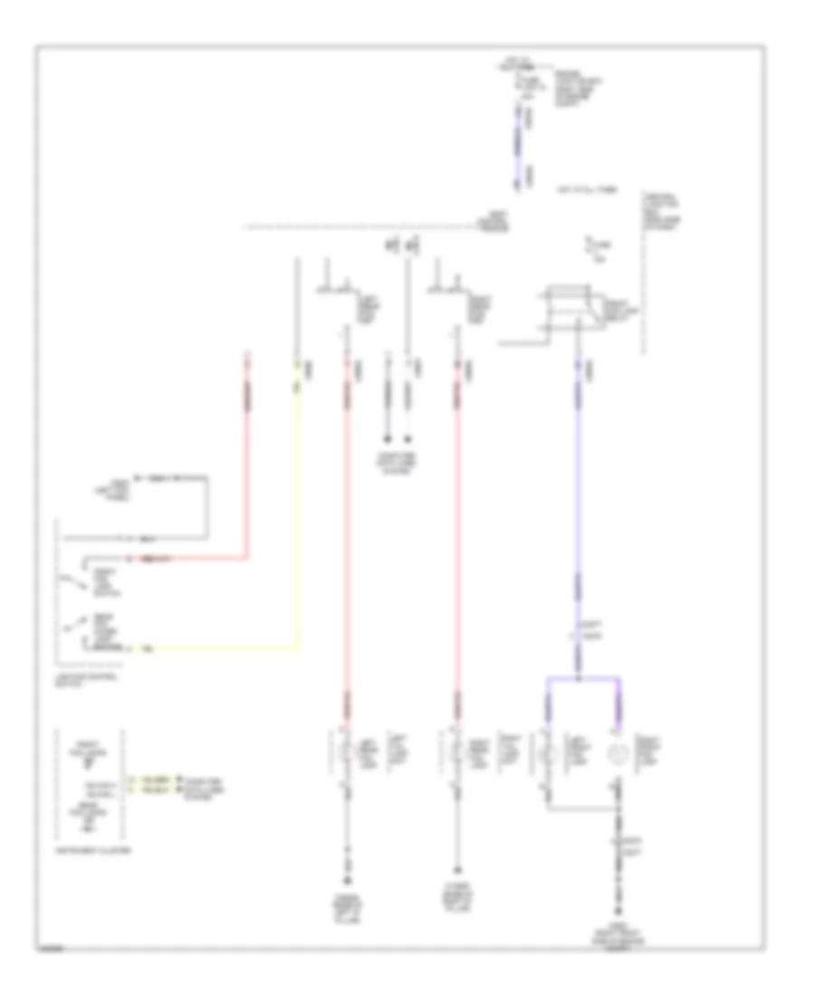 Fog Lamp Wiring Diagram for Land Rover Discovery 4 HSE 2013