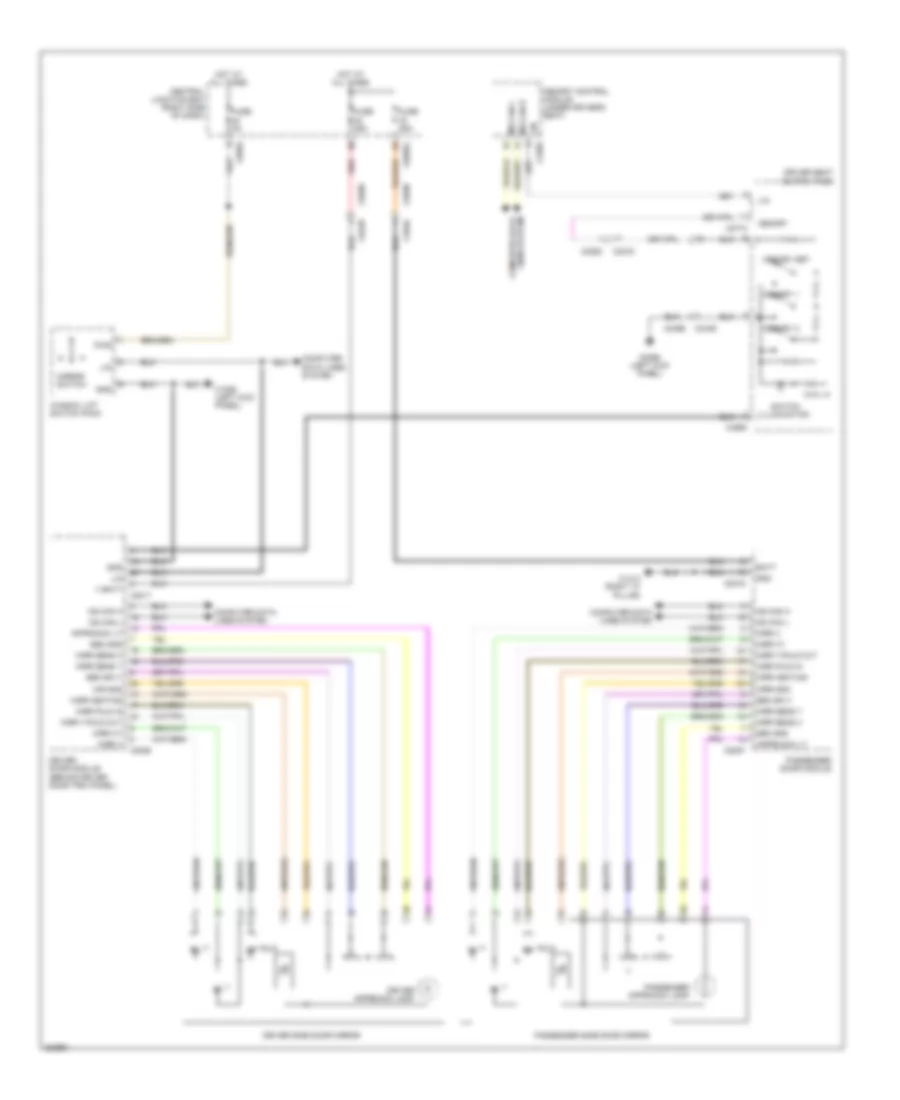 Memory Mirrors Wiring Diagram for Land Rover Discovery 4 HSE 2013