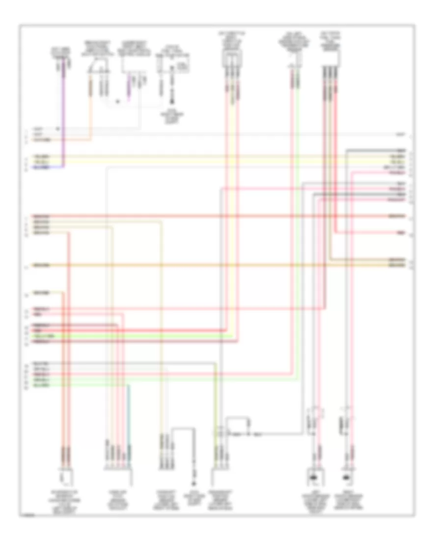 4.0L, Engine Performance Wiring Diagrams (2 of 3) for Land Rover Range Rover 1999