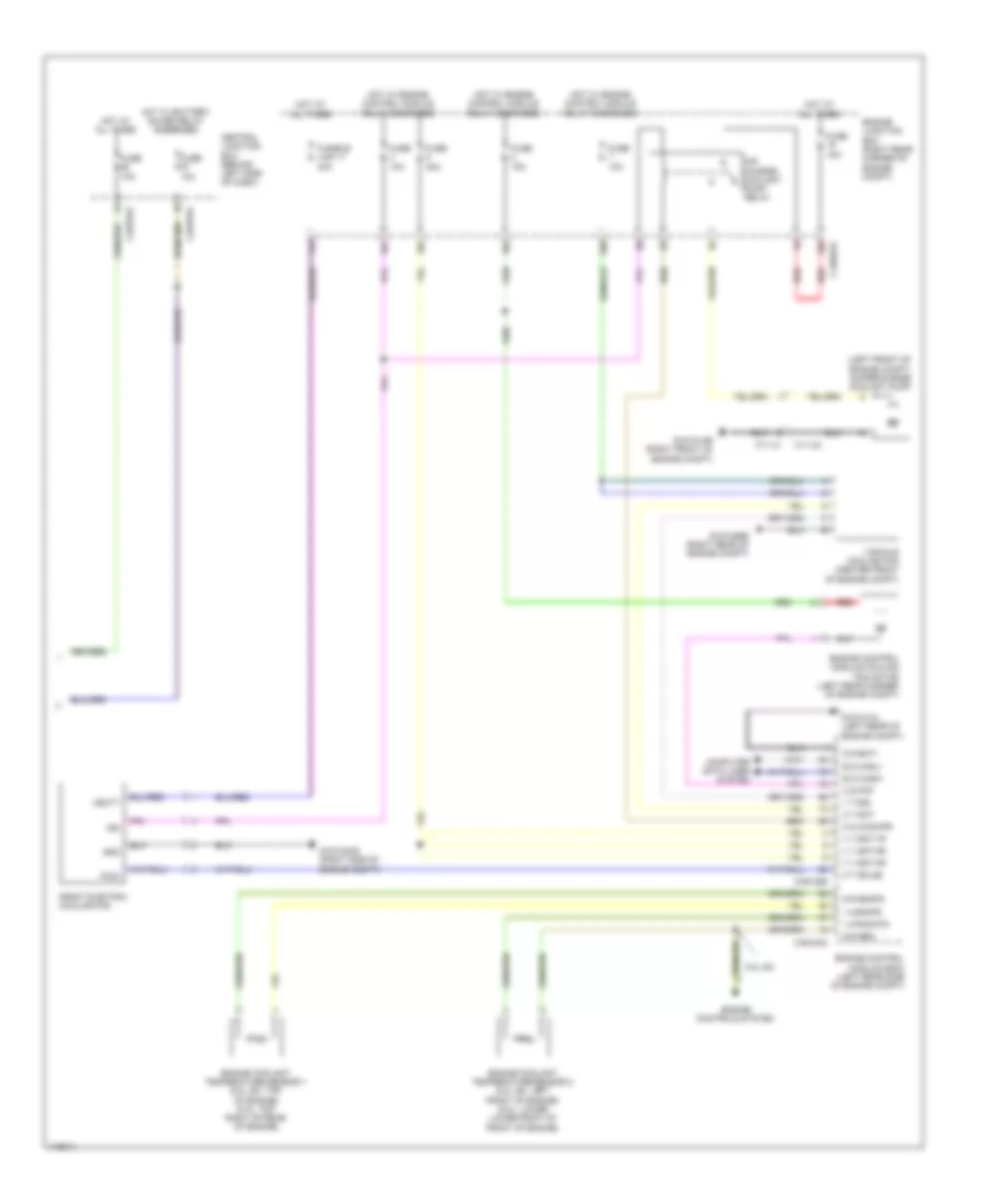 Automatic AC Wiring Diagram (5 of 5) for Land Rover Range Rover 2013