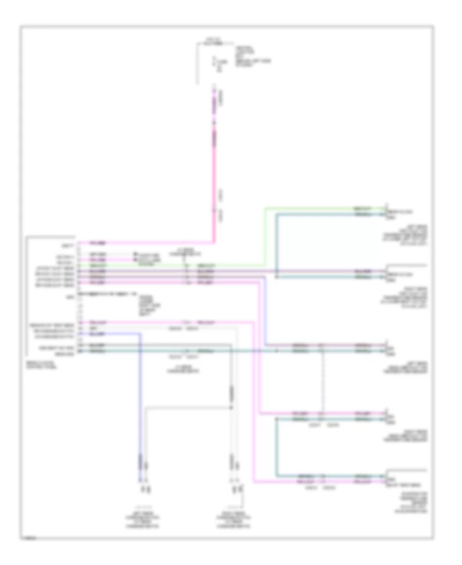 Rear AC Wiring Diagram for Land Rover Range Rover 2013