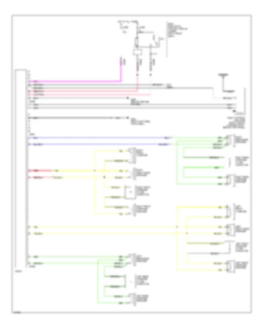 Radio Wiring Diagram Midline for Land Rover Range Rover S 1999