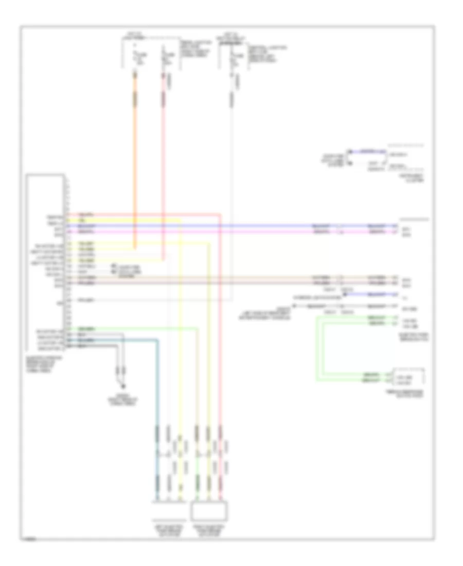 Park Brake Release Wiring Diagram for Land Rover Range Rover Autobiography 2013