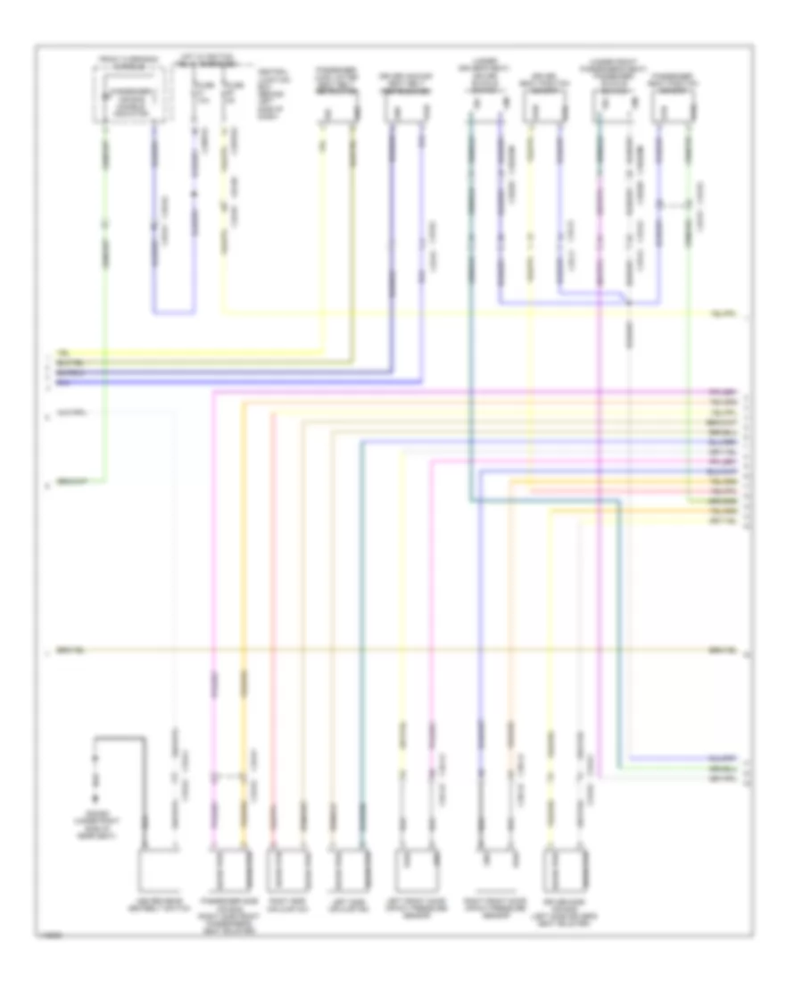 Supplemental Restraints Wiring Diagram (2 of 3) for Land Rover Range Rover Autobiography 2013