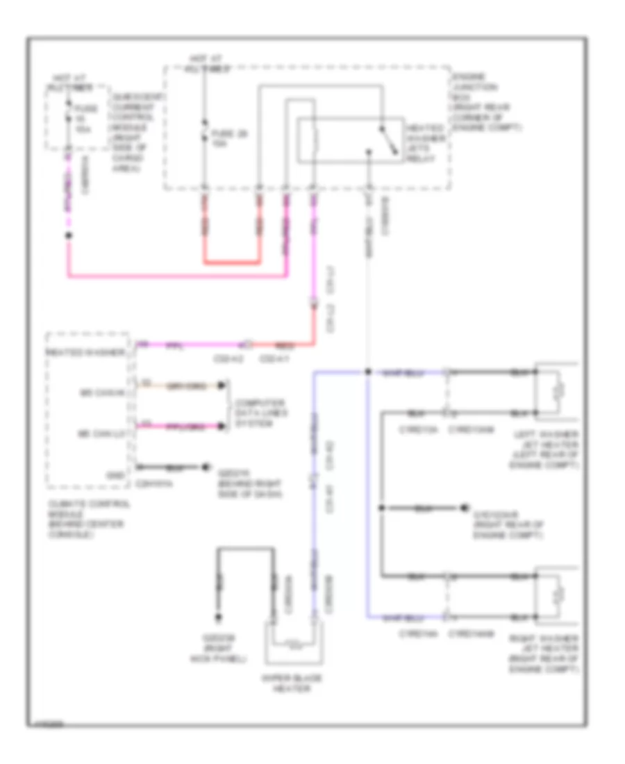 Jet Heater Wiring Diagram for Land Rover Range Rover Autobiography 2013