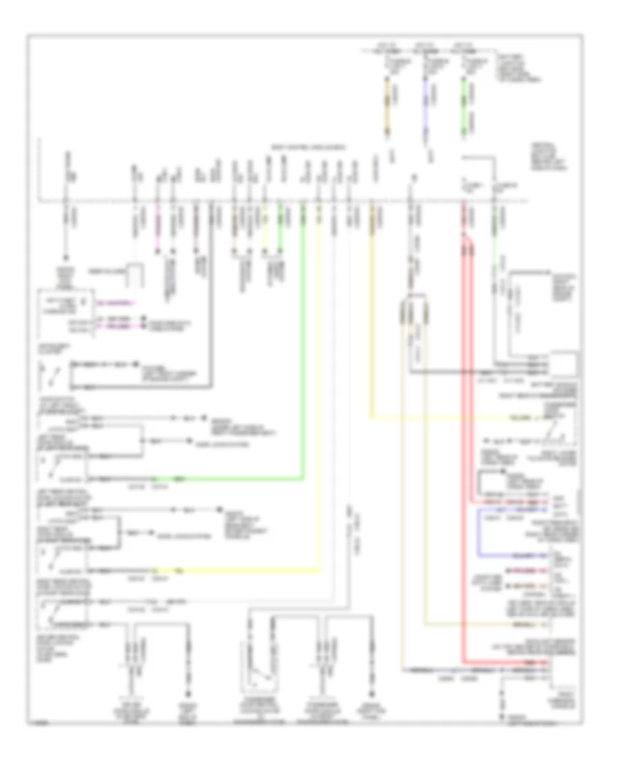 Anti theft Wiring Diagram Active for Land Rover Range Rover Autobiography 2013