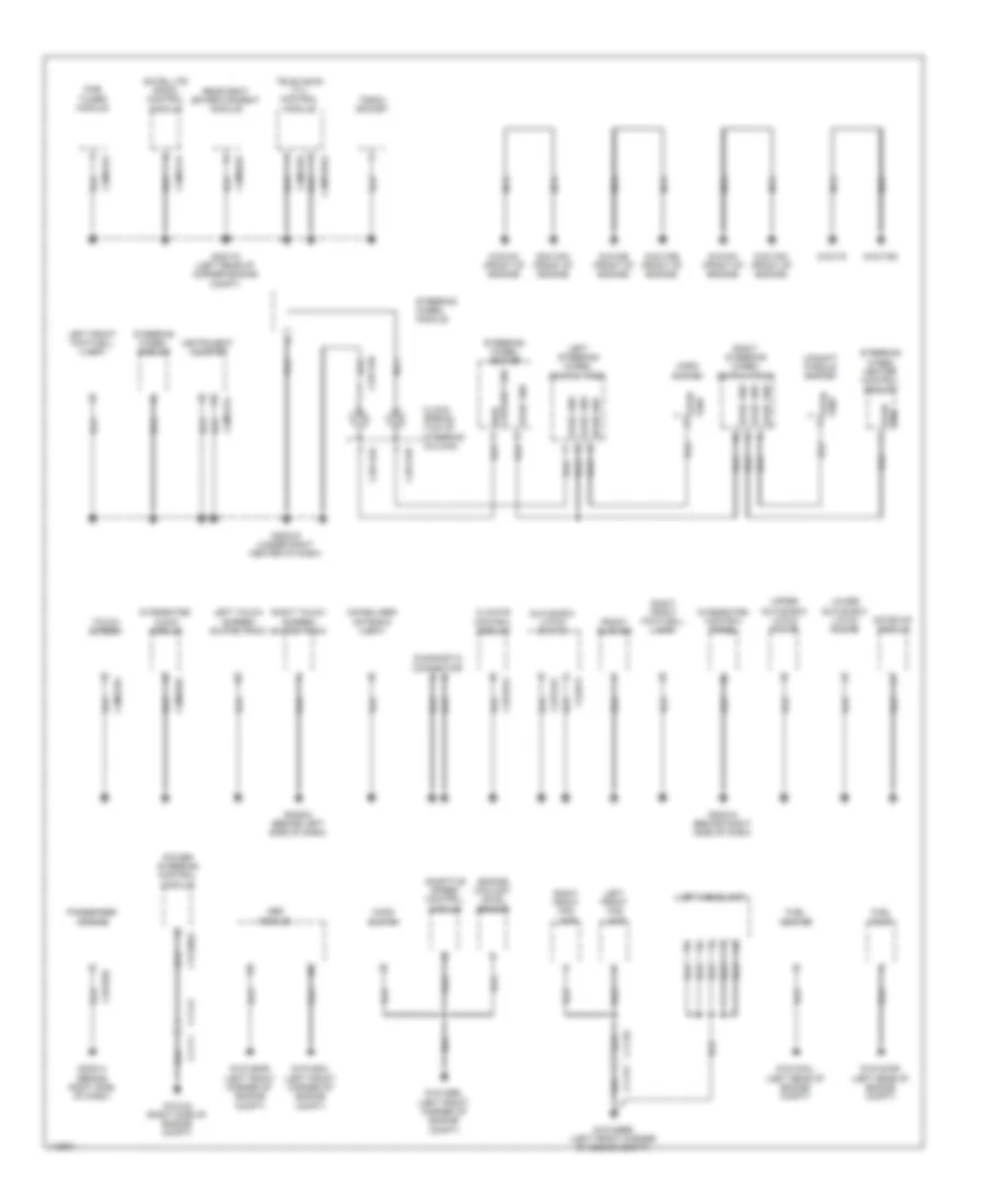 Ground Distribution Wiring Diagram 1 of 7 for Land Rover Range Rover Autobiography 2013