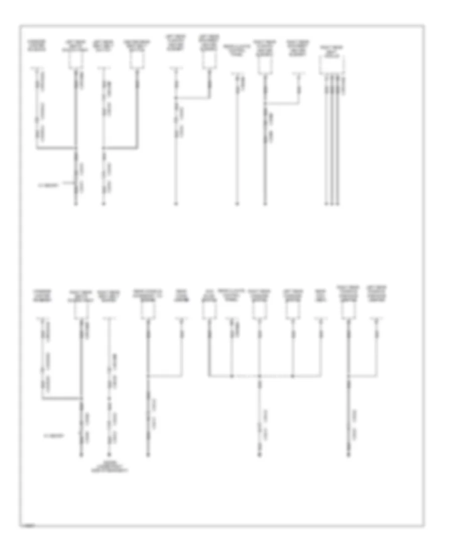 Ground Distribution Wiring Diagram 7 of 7 for Land Rover Range Rover Autobiography 2013