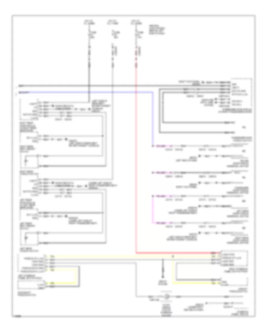 Instrument Illumination Wiring Diagram 3 of 3 for Land Rover Range Rover Autobiography 2013