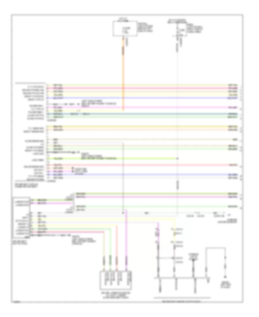 Drivers Memory Seat Wiring Diagram, 8-Way (1 of 2) for Land Rover Range Rover Autobiography 2013