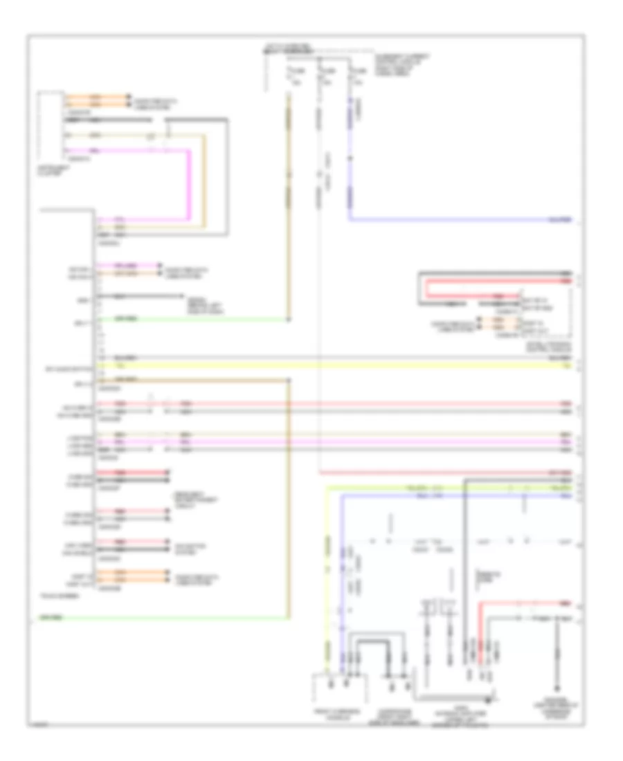 Navigation Wiring Diagram 29 Speaker System 6 of 7 for Land Rover Range Rover Autobiography 2013