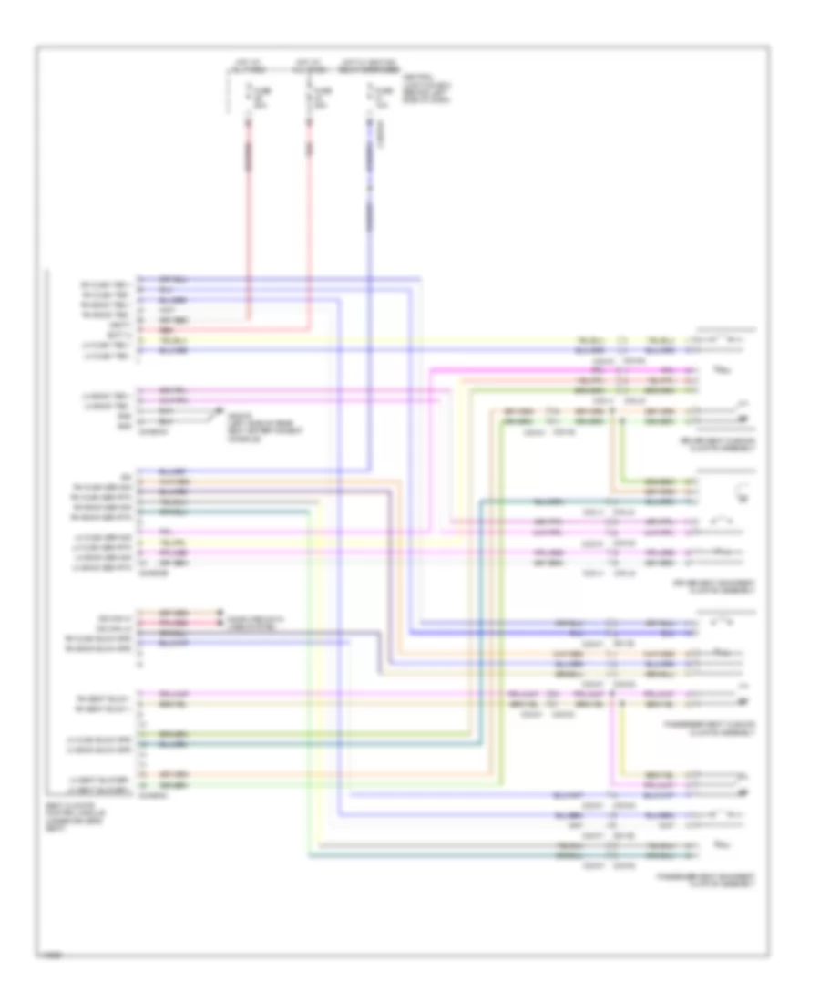 Climate Control Seats Wiring Diagram for Land Rover Range Rover Autobiography 2013