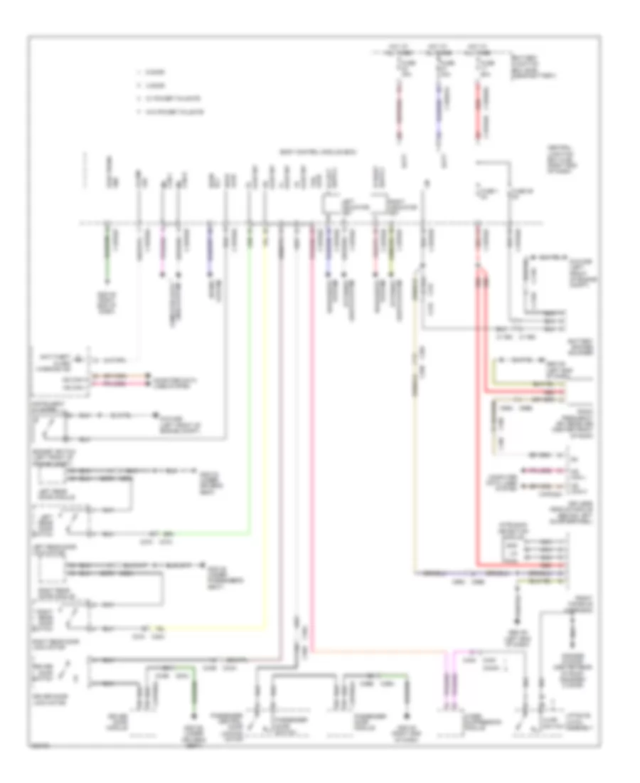 Anti theft Wiring Diagram Active for Land Rover Range Rover Evoque Dynamic 2013