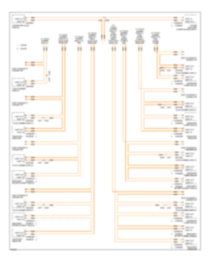 Fibre Optic Network Wiring Diagram for Land Rover Range Rover Evoque Dynamic 2013