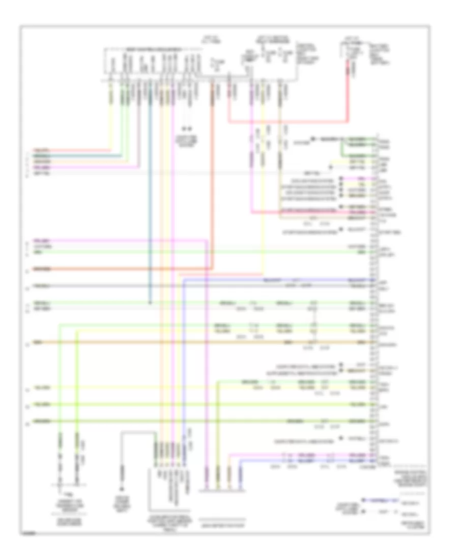 2.0L Turbo, Engine Performance Wiring Diagram (5 of 5) for Land Rover Range Rover Evoque Dynamic 2013