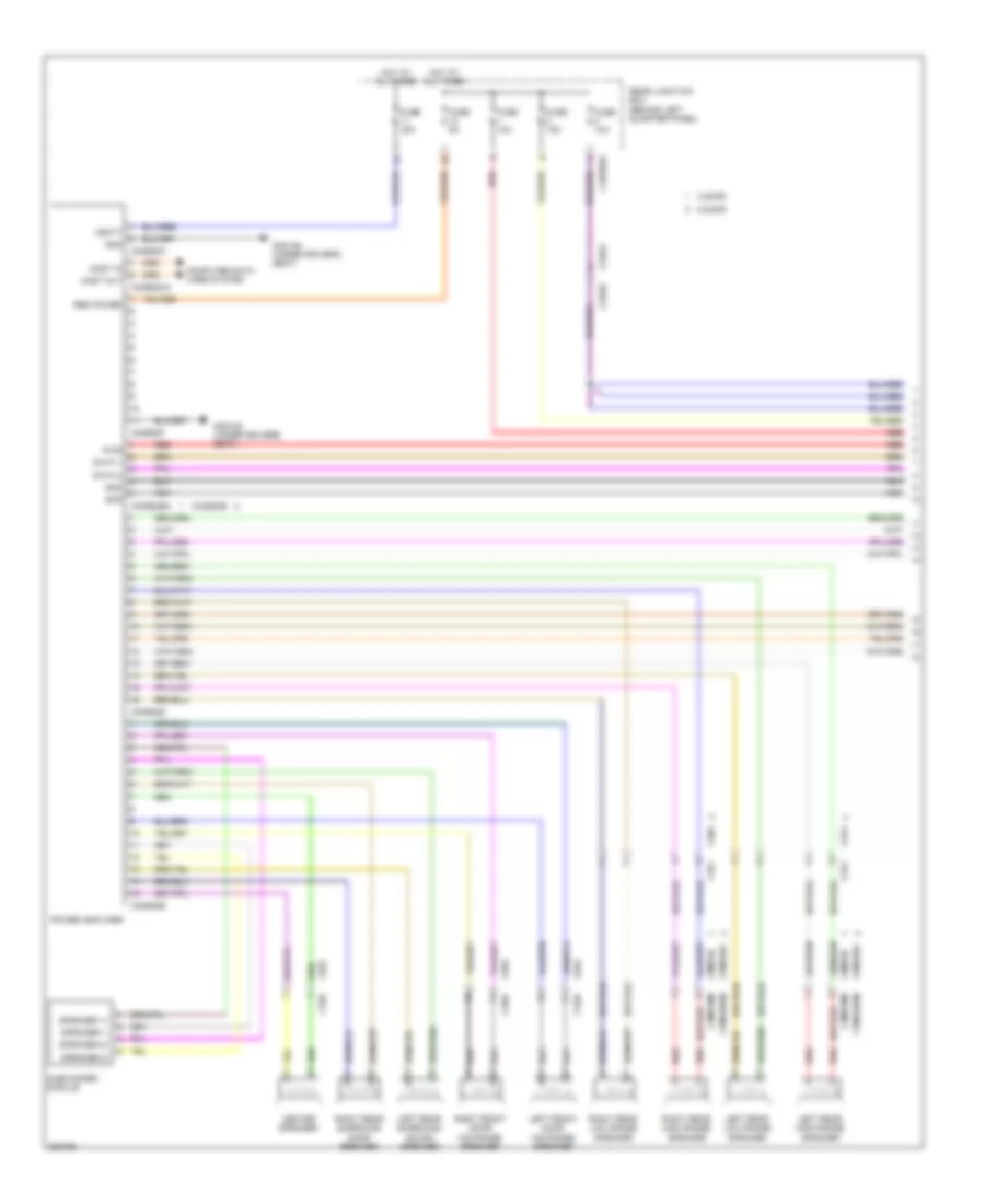 Navigation Wiring Diagram 1 of 3 for Land Rover Range Rover Evoque Dynamic 2013