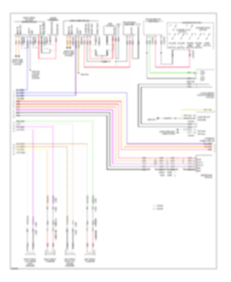 Navigation Wiring Diagram 2 of 3 for Land Rover Range Rover Evoque Dynamic 2013
