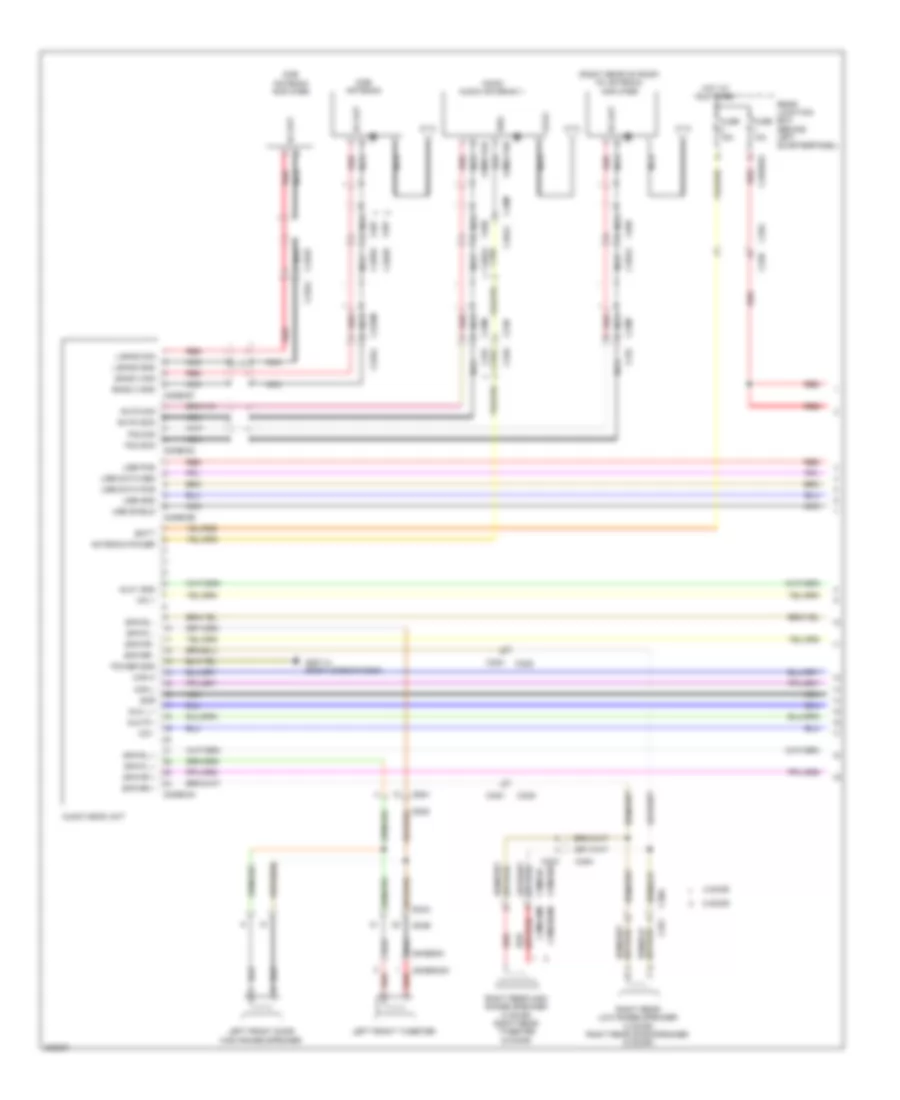 Radio Wiring Diagram Base 1 of 2 for Land Rover Range Rover Evoque Dynamic 2013