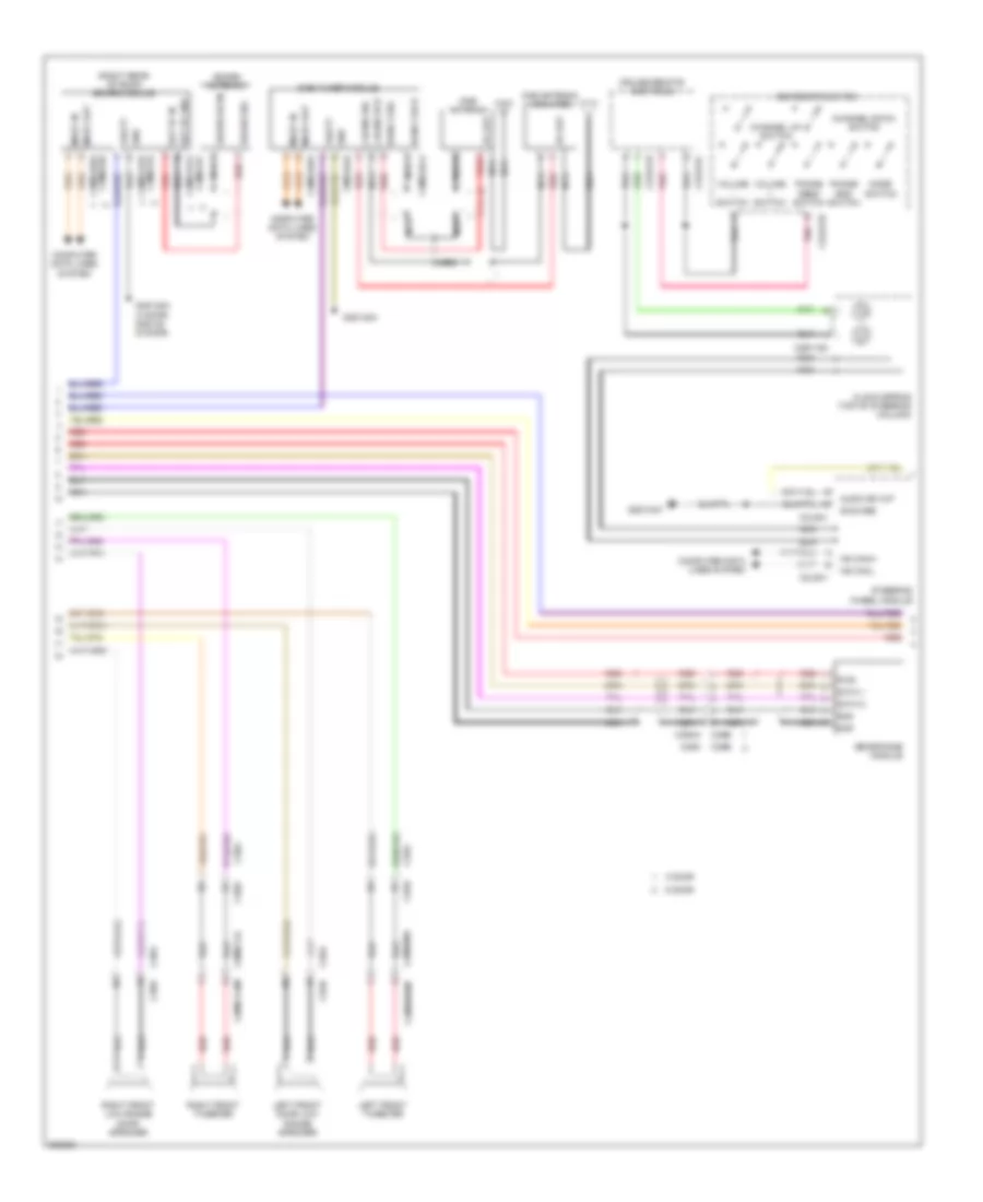 Radio Wiring Diagram Premium 2 of 3 for Land Rover Range Rover Evoque Dynamic 2013