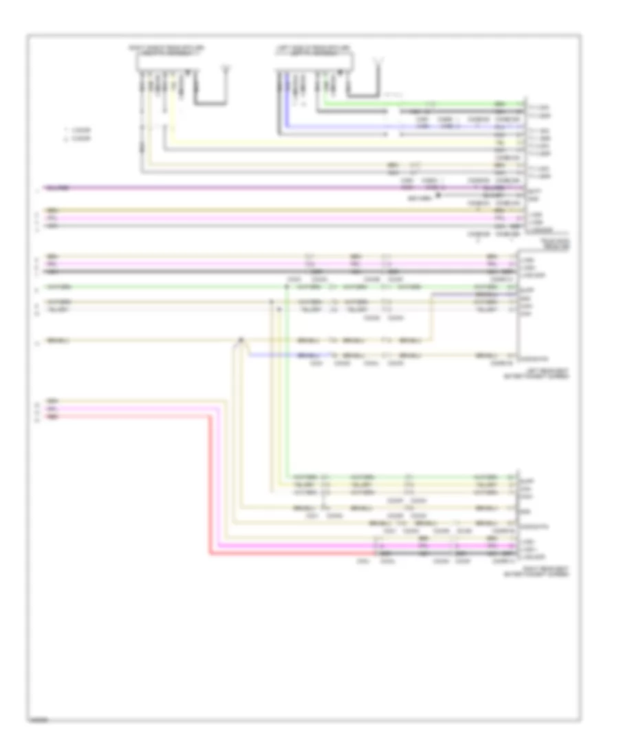 Rear Seat Entertainment Wiring Diagram 2 of 2 for Land Rover Range Rover Evoque Dynamic 2013