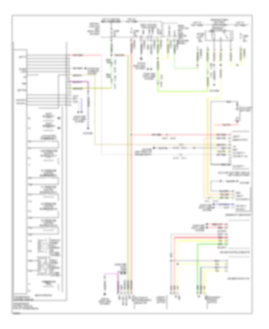 A T Wiring Diagram for Land Rover Range Rover Evoque Dynamic 2013