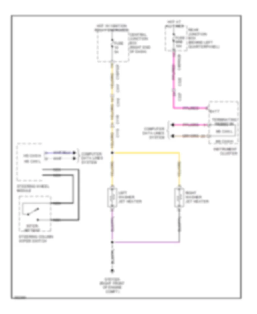 Jet Heater Wiring Diagram for Land Rover Range Rover Evoque Dynamic 2013