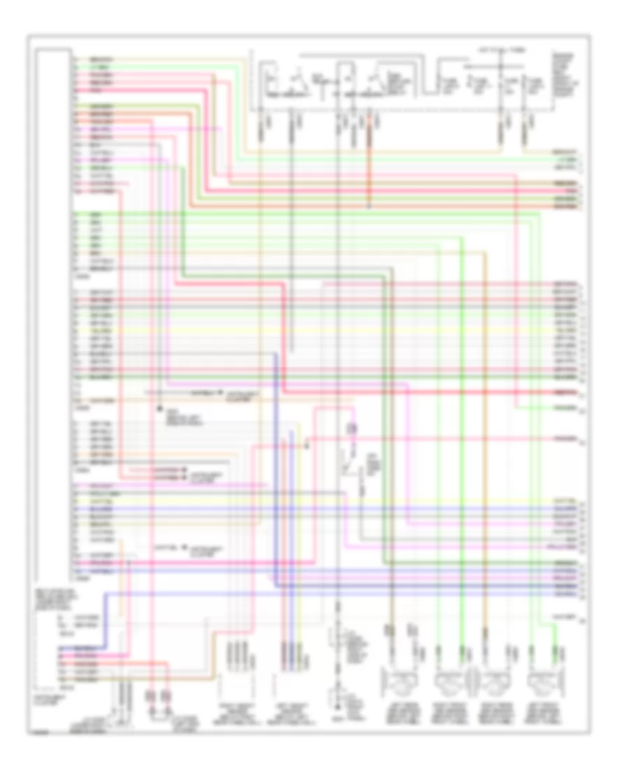 Traction Assist Wiring Diagram 1 of 2 for Land Rover Discovery Series II 2000
