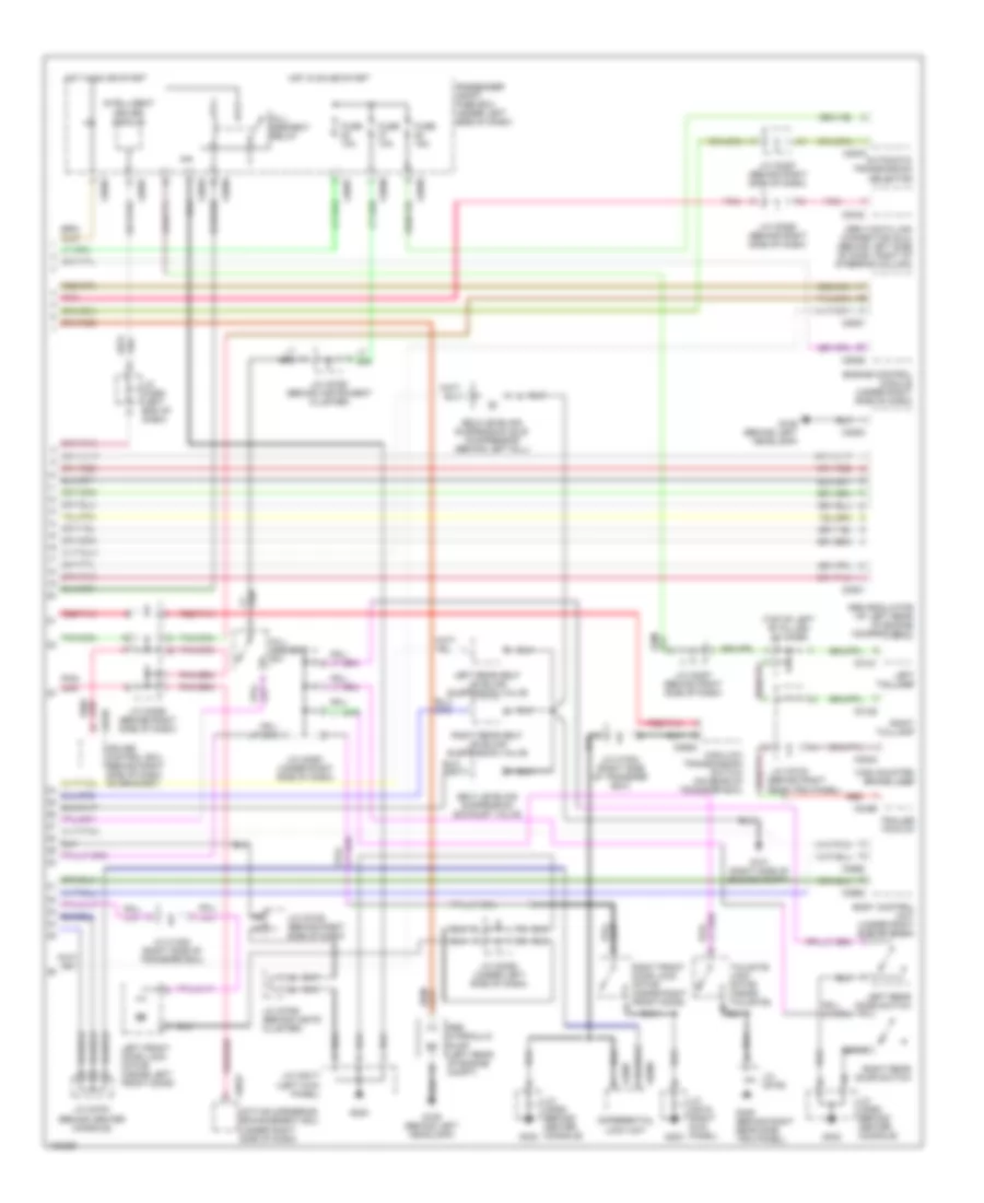 Traction Assist Wiring Diagram 2 of 2 for Land Rover Discovery Series II 2000