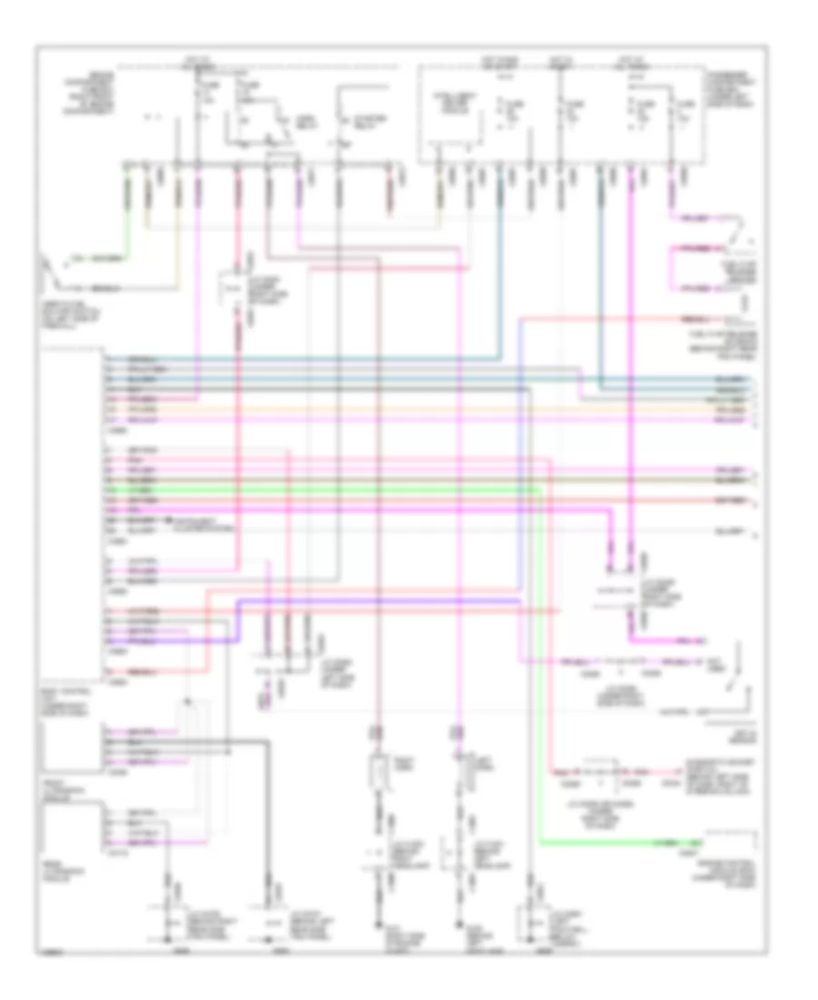 Anti theft Wiring Diagram 1 of 2 for Land Rover Discovery Series II 2000