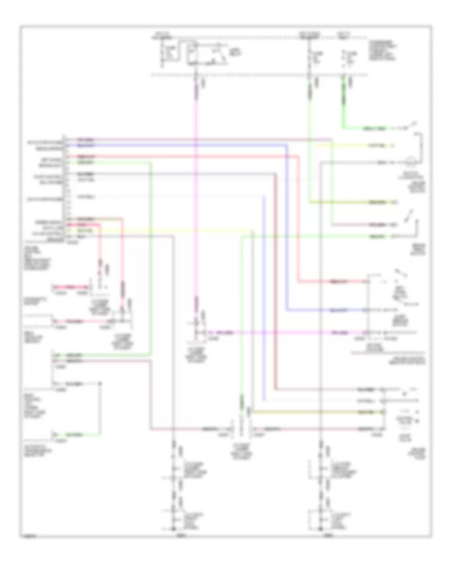 Cruise Control Wiring Diagram for Land Rover Discovery Series II 2000