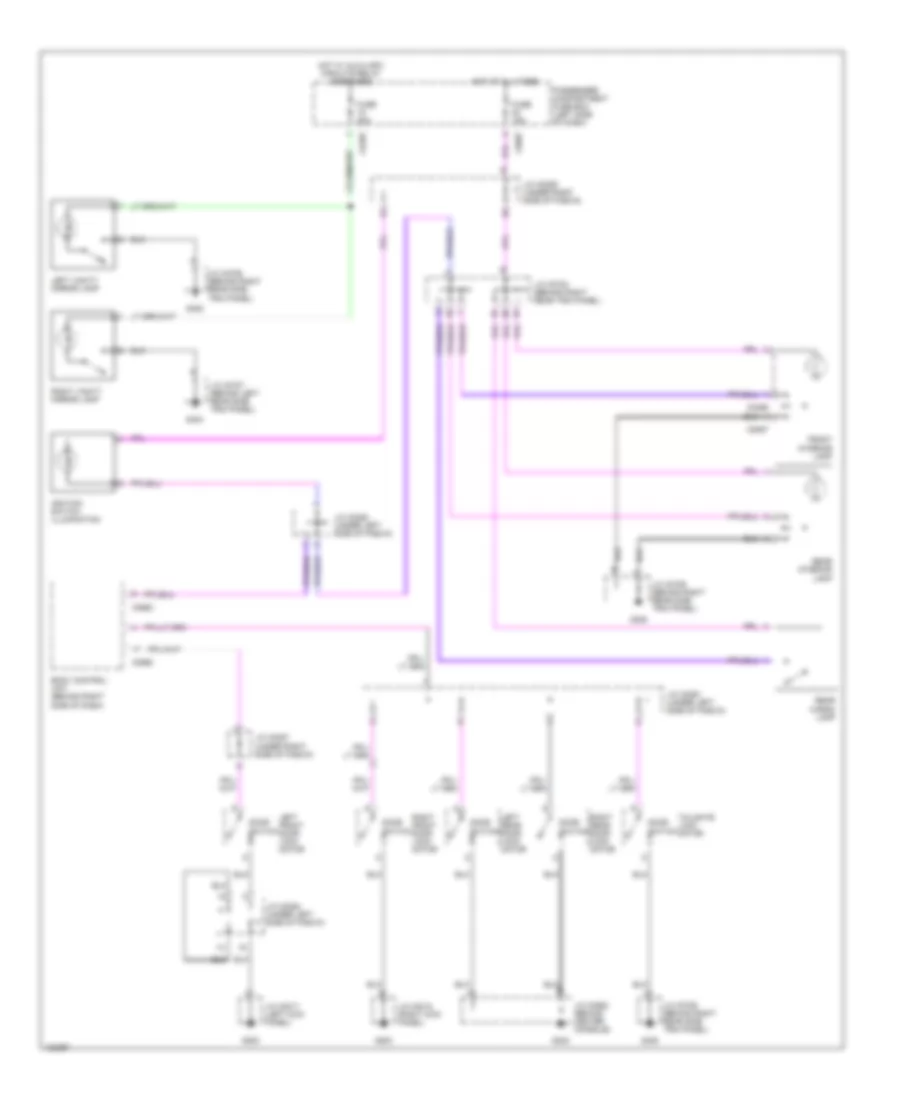 Courtesy Lamps Wiring Diagram for Land Rover Discovery Series II 2000