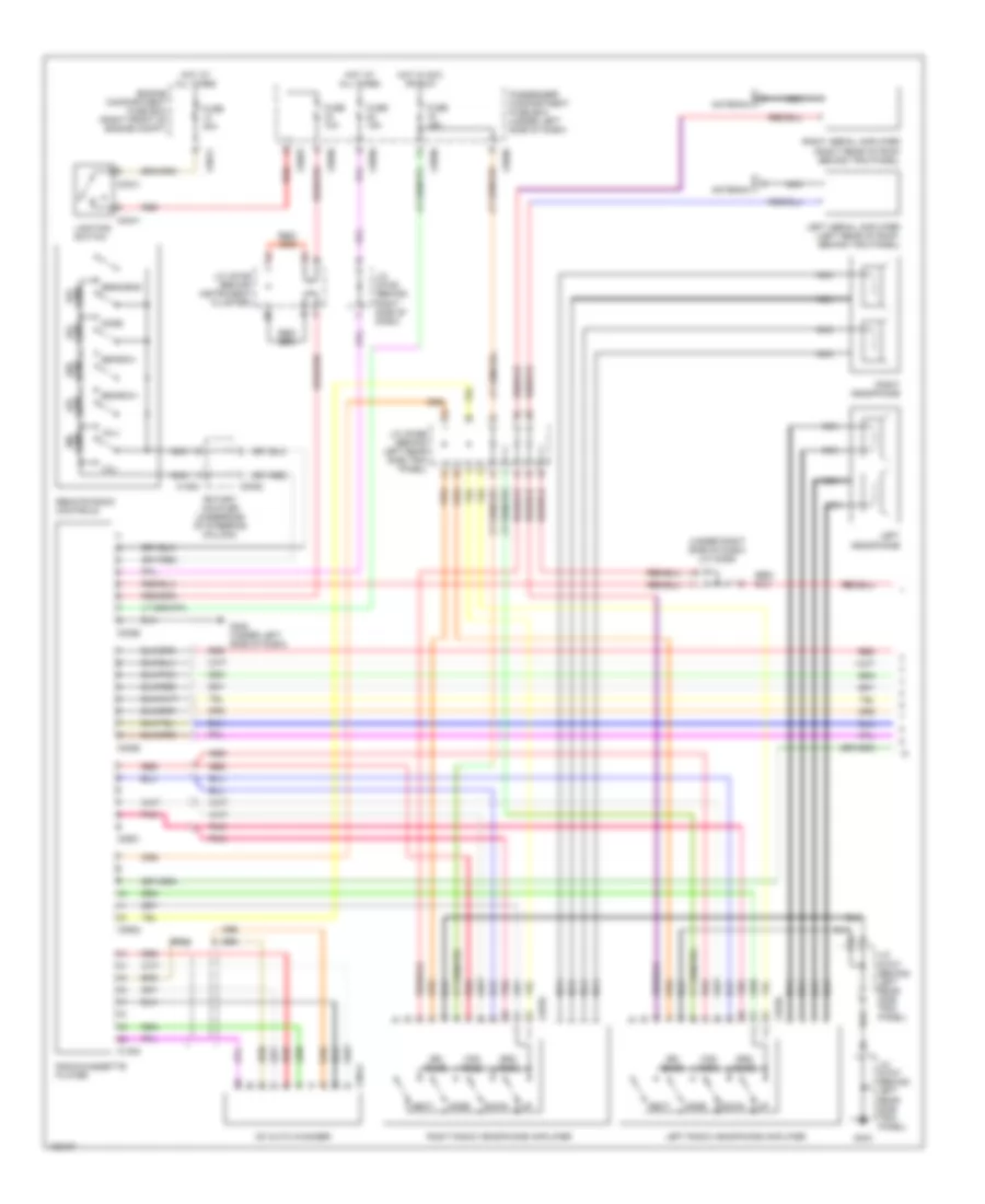 Premium Sound Radio Wiring Diagram (1 of 2) for Land Rover Discovery Series II 2000