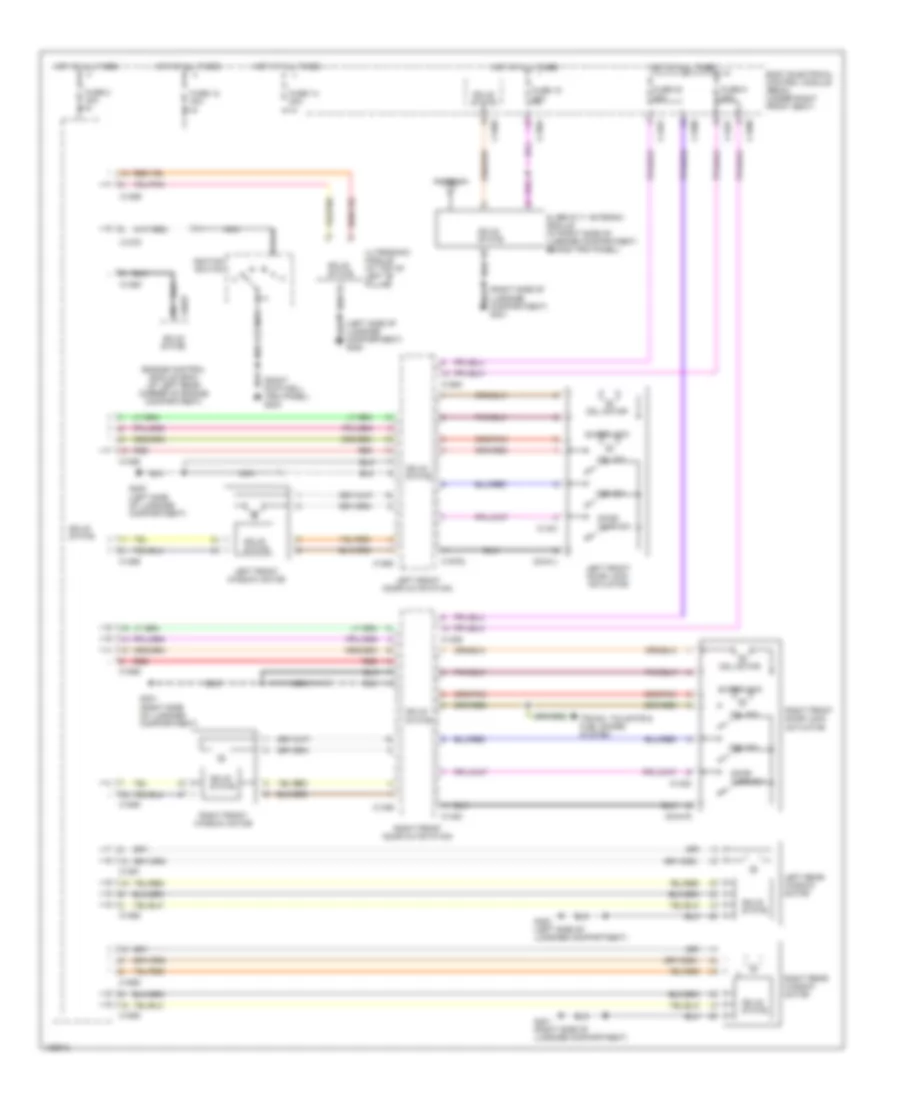Anti theft Wiring Diagram 1 of 2 for Land Rover Range Rover HSE 2000