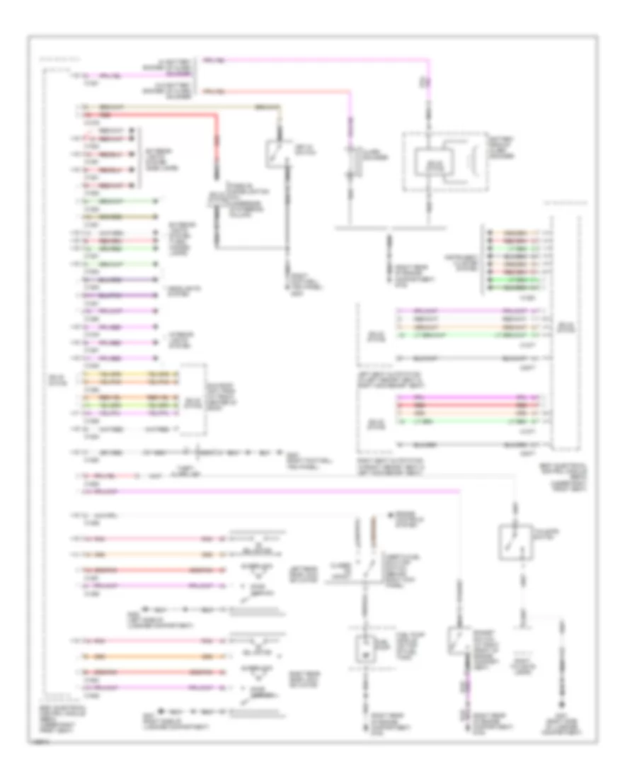 Anti theft Wiring Diagram 2 of 2 for Land Rover Range Rover HSE 2000