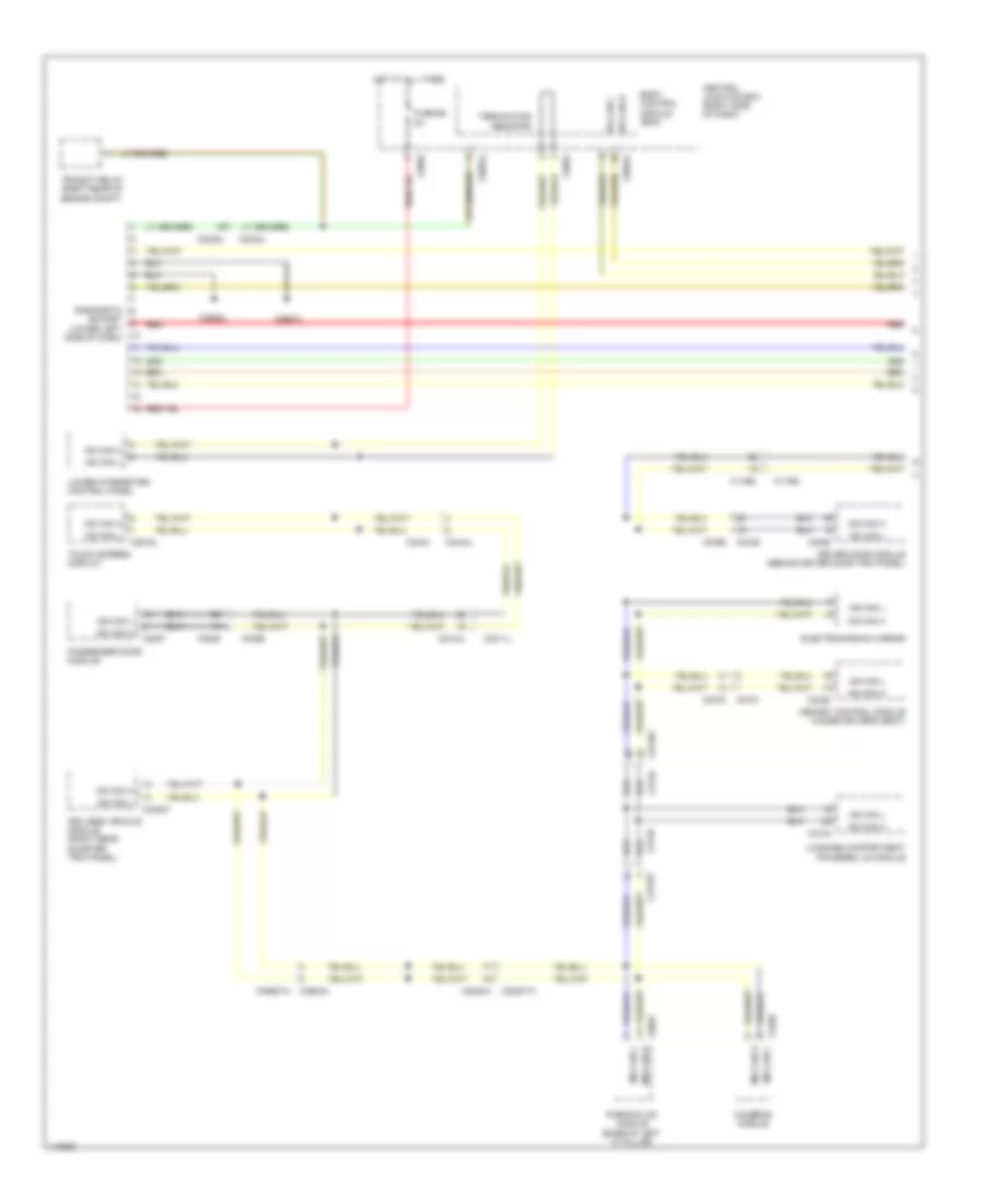 Diagnostic Socket Wiring Diagram 1 of 2 for Land Rover Range Rover Sport Autobiography 2013