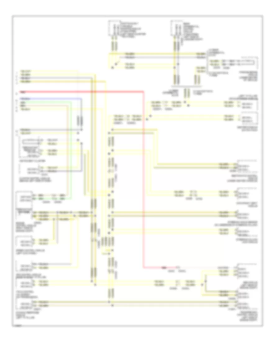 Diagnostic Socket Wiring Diagram (2 of 2) for Land Rover Range Rover Sport Autobiography 2013