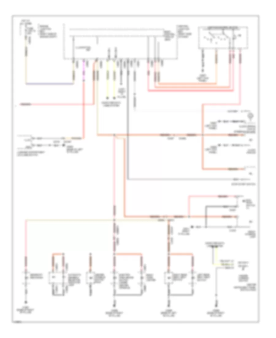 Instrument Illumination Wiring Diagram (2 of 2) for Land Rover Range Rover Sport Autobiography 2013