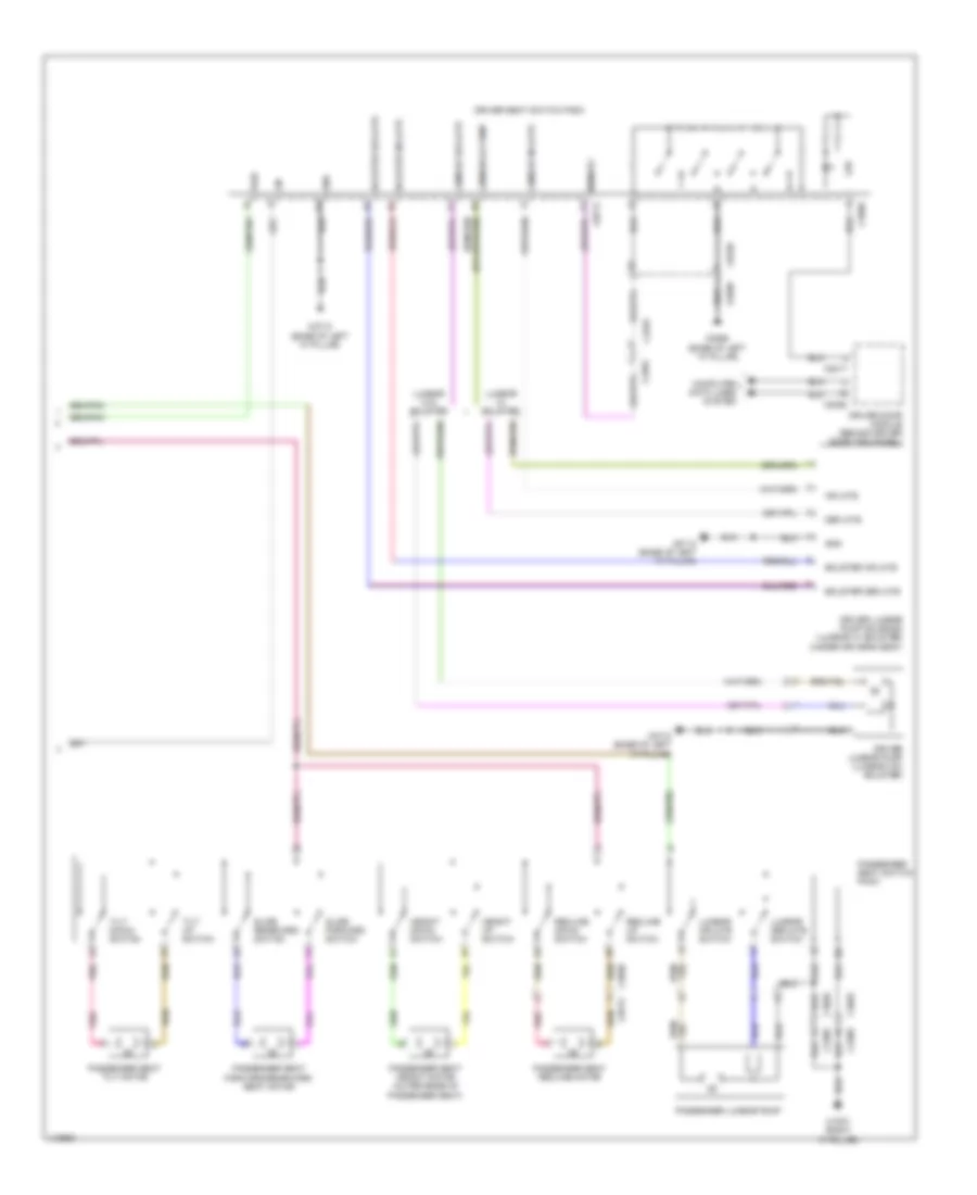 Memory Seat Wiring Diagram 2 of 2 for Land Rover Range Rover Sport Autobiography 2013
