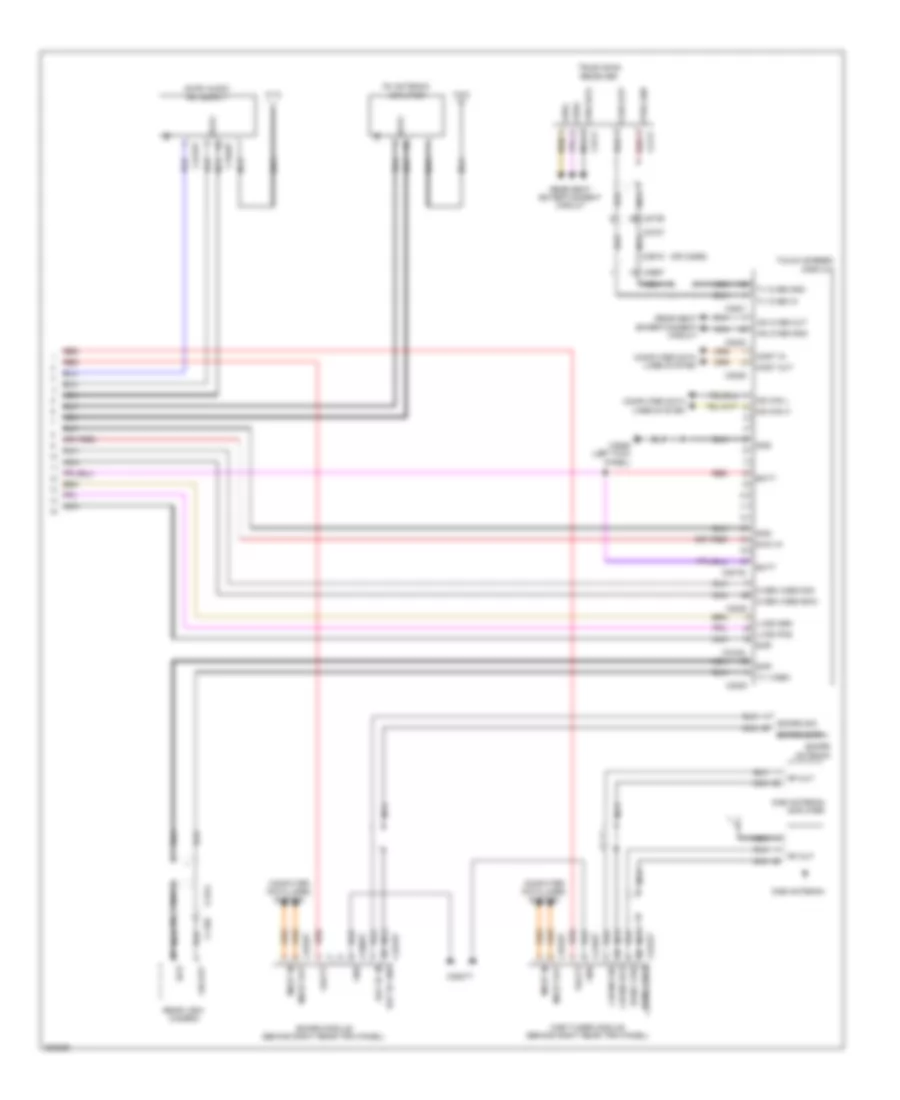 Radio Wiring Diagram (3 of 3) for Land Rover Range Rover Sport Autobiography 2013
